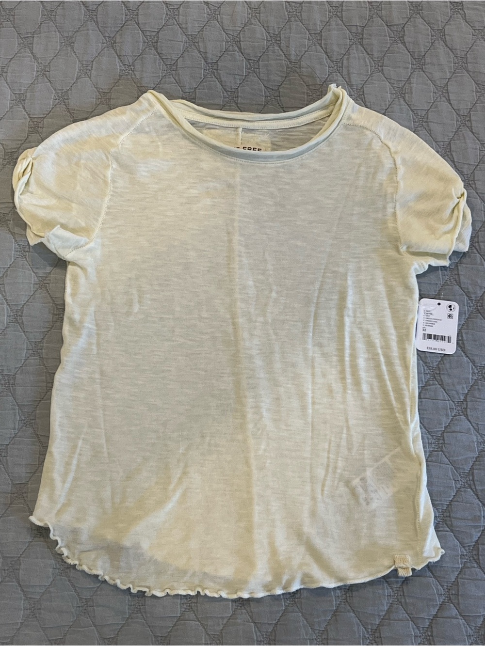 We The Free NWT Be My Baby size Medium Fresh Lime - Picture 4 of 7